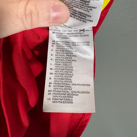 Adidas Spain 2016 National Team Red & Yellow Jersey - Size Large - Climacool - Picture 8 of 9